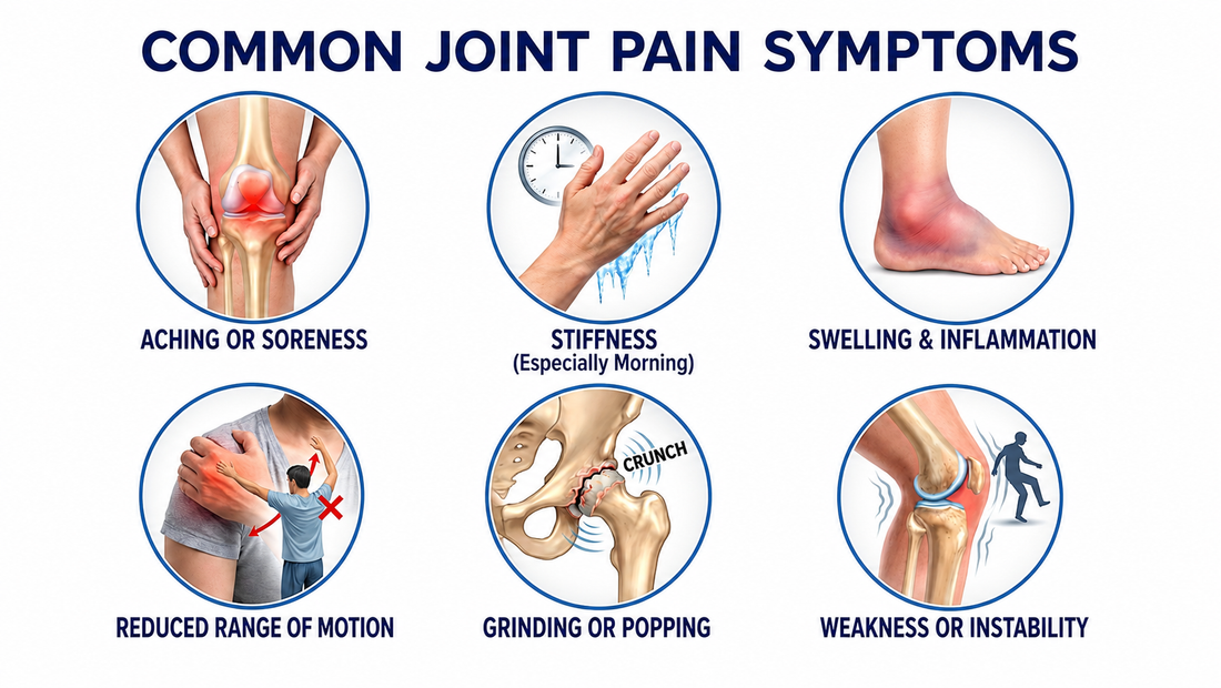 COMMON JOINT PAIN SYMPTOMS AND CAUSES