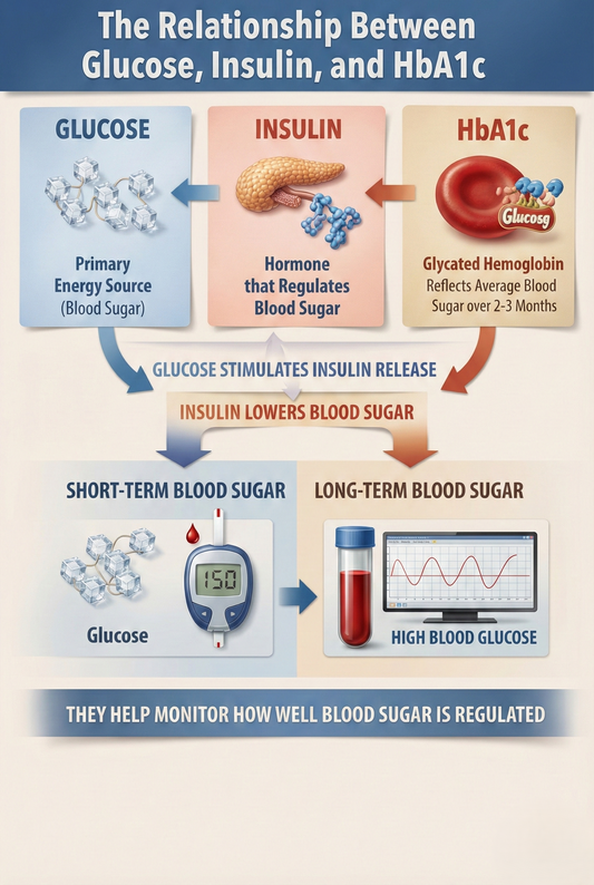 The Relationship Between Glucose, Insulin, and HbA1c