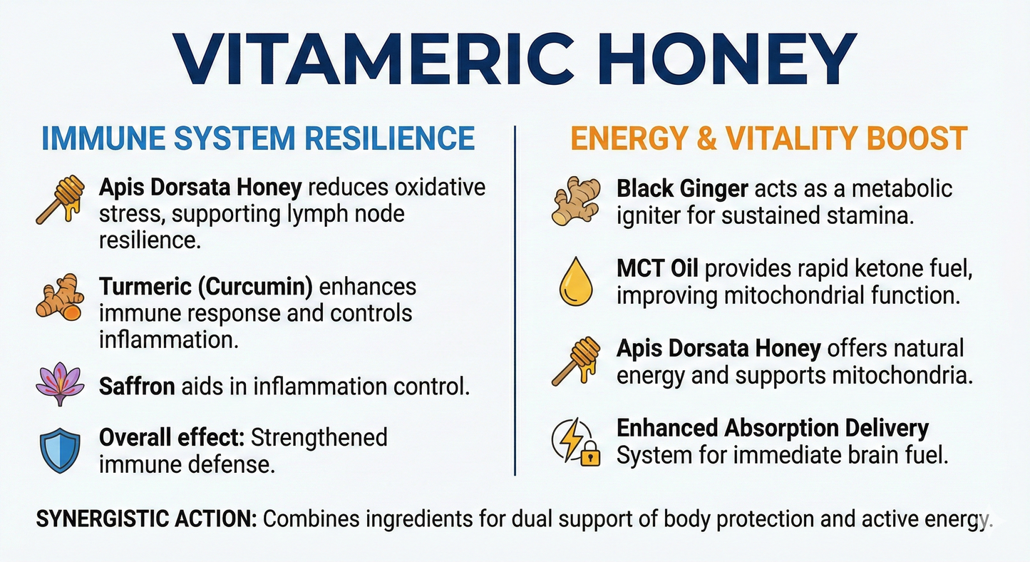 VITAMERIC HONEY (30 SACHET BOX)